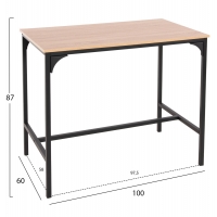 ΣΕΤ ΤΡΑΠΕΖΑΡΙΑ ΜΠΑΡ 5ΤΜΧ BOXY HM9882.01 ΜΑΥΡΟ ΜΕΤΑΛΛΟ-ΜΕΛΑΜΙΝΗ ΣΕ SONAMA ΣΕΤ ΤΡΑΠΕΖΑΡΙΑ ΜΠΑΡ 5ΤΜΧ BOXY HM9882.01 ΜΑΥΡΟ ΜΕΤΑΛΛΟ-ΜΕΛΑΜΙΝΗ ΣΕ SONAMA
