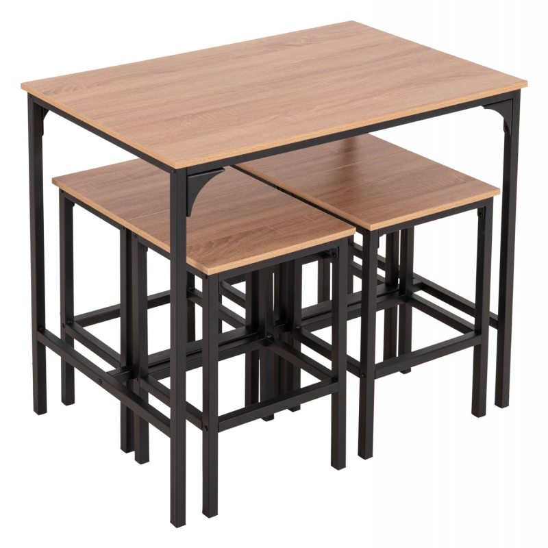 ΣΕΤ ΤΡΑΠΕΖΑΡΙΑ ΜΠΑΡ 5ΤΜΧ BOXY HM9882.01 ΜΑΥΡΟ ΜΕΤΑΛΛΟ-ΜΕΛΑΜΙΝΗ ΣΕ SONAMA ΣΕΤ ΤΡΑΠΕΖΑΡΙΑ ΜΠΑΡ 5ΤΜΧ BOXY HM9882.01 ΜΑΥΡΟ ΜΕΤΑΛΛΟ-ΜΕΛΑΜΙΝΗ ΣΕ SONAMA