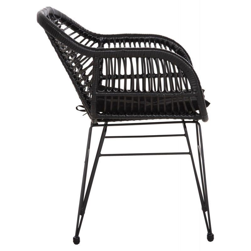 ΠΟΛΥΘΡΟΝΑ ΜΕ ΜΑΞΙΛΑΡΙ ΜΕΤΑΛΛΙΚΗ ALLEGRA HM5450.32 ΜΕ WICKER ΜΑΥΡΟ 58x59x82Υεκ. ΠΟΛΥΘΡΟΝΑ ΜΕ ΜΑΞΙΛΑΡΙ ΜΕΤΑΛΛΙΚΗ ALLEGRA HM5450.32 ΜΕ WICKER ΜΑΥΡΟ 58x59x82Υεκ.