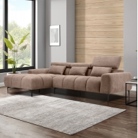 ΚΑΝΑΠΕΣ ΑΡΙΣΤΕΡΗ ΓΩΝΙΑ DIVYA HM3267.01L ΣΥΝΘ.SUEDE ΑΝΟΙΧΤΟ ΚΑΦΕ 264x175x99Υεκ. ΚΑΝΑΠΕΣ ΑΡΙΣΤΕΡΗ ΓΩΝΙΑ DIVYA HM3267.01L ΣΥΝΘ.SUEDE ΑΝΟΙΧΤΟ ΚΑΦΕ 264x175x99Υεκ.