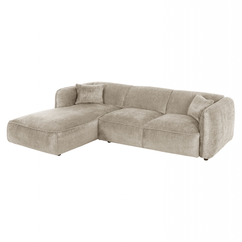 ΚΑΝΑΠΕΣ ΓΩΝΙΑ (ΑΡΙΣΤΕΡΗ) TREAT HM3277.01L ΜΠΕΖ ΥΦΑΣΜΑ 270x163x74Υεκ. ΚΑΝΑΠΕΣ ΓΩΝΙΑ (ΑΡΙΣΤΕΡΗ) TREAT HM3277.01L ΜΠΕΖ ΥΦΑΣΜΑ 270x163x74Υεκ.