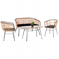 ΣΕΤ ΕΞΩΤ.ΧΩΡΟΥ 4ΤΜΧ ALLEGRA HM21051 ΣΥΝΘ.RATTAN ΜΠΕΖ-ΜΑΥΡΟ ΜΕΤΑΛΛΟ ΣΕΤ ΕΞΩΤ.ΧΩΡΟΥ 4ΤΜΧ ALLEGRA HM21051 ΣΥΝΘ.RATTAN ΜΠΕΖ-ΜΑΥΡΟ ΜΕΤΑΛΛΟ