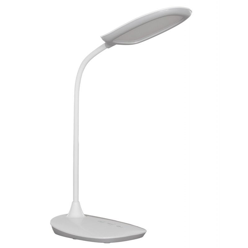 ΦΩΤΙΣΤΙΚΟ ΓΡΑΦΕΙΟΥ LED BLAIN HM4444.01 ΛΕΥΚΟ ABS 13,6x17,7x40Υ εκ.