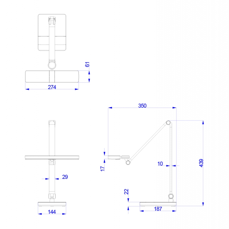 ΦΩΤΙΣΤΙΚΟ ΓΡΑΦΕΙΟΥ LED BLAIN PRO HM4461.02 ΜΑΥΡΟ ΜΑΤ ABS 35x43,9Υεκ. ΦΩΤΙΣΤΙΚΟ ΓΡΑΦΕΙΟΥ LED BLAIN PRO HM4461.02 ΜΑΥΡΟ ΜΑΤ ABS 35x43,9Υεκ.