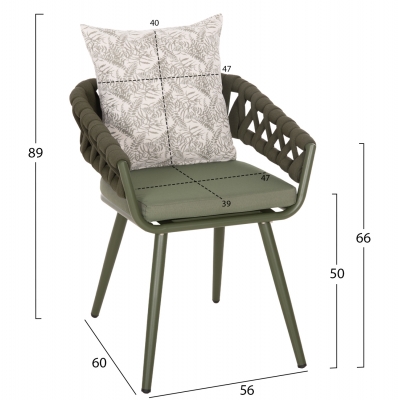 ΠΟΛΥΘΡΟΝΑ ΑΛΟΥΜΙΝΙΟΥ CAMDEN HM6141.09 ΜΑΞΙΛΑΡΙ ΜΕ PRINT-DARK OLIVE 56x60x72-87Υεκ ΠΟΛΥΘΡΟΝΑ ΑΛΟΥΜΙΝΙΟΥ CAMDEN HM6141.09 ΜΑΞΙΛΑΡΙ ΜΕ PRINT-DARK OLIVE 56x60x72-87Υεκ