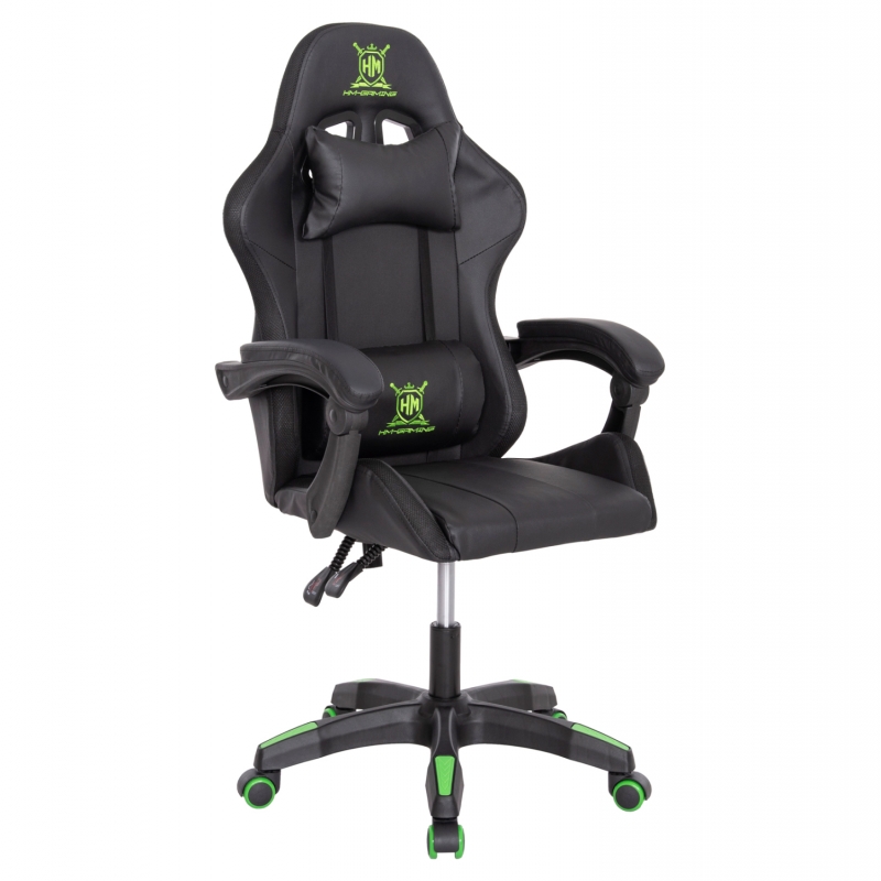 ΠΟΛΥΘΡΟΝΑ GAMING DARREN HM1203.03 ΜΑΥΡΟ-ΠΡΑΣΙΝΟ PVC 58.5x100x120Υεκ. ΠΟΛΥΘΡΟΝΑ GAMING DARREN HM1203.03 ΜΑΥΡΟ-ΠΡΑΣΙΝΟ PVC 58.5x100x120Υεκ.