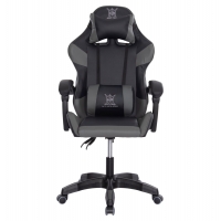 ΠΟΛΥΘΡΟΝΑ GAMING DARREN HM1203.10 ΜΑΥΡΟ-ΓΚΡΙ PVC 60x60x120Υεκ. ΠΟΛΥΘΡΟΝΑ GAMING DARREN HM1203.10 ΜΑΥΡΟ-ΓΚΡΙ PVC 60x60x120Υεκ.