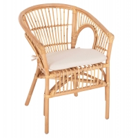 ΠΟΛΥΘΡΟΝΑ DAMPAR HM9929.04 RATTAN ΣΕ ΦΥΣΙΚΟ-ΛΕΥΚΟ ΜΑΞΙΛΑΡΙ 59x61x80Υεκ. ΠΟΛΥΘΡΟΝΑ DAMPAR HM9929.04 RATTAN ΣΕ ΦΥΣΙΚΟ-ΛΕΥΚΟ ΜΑΞΙΛΑΡΙ 59x61x80Υεκ.