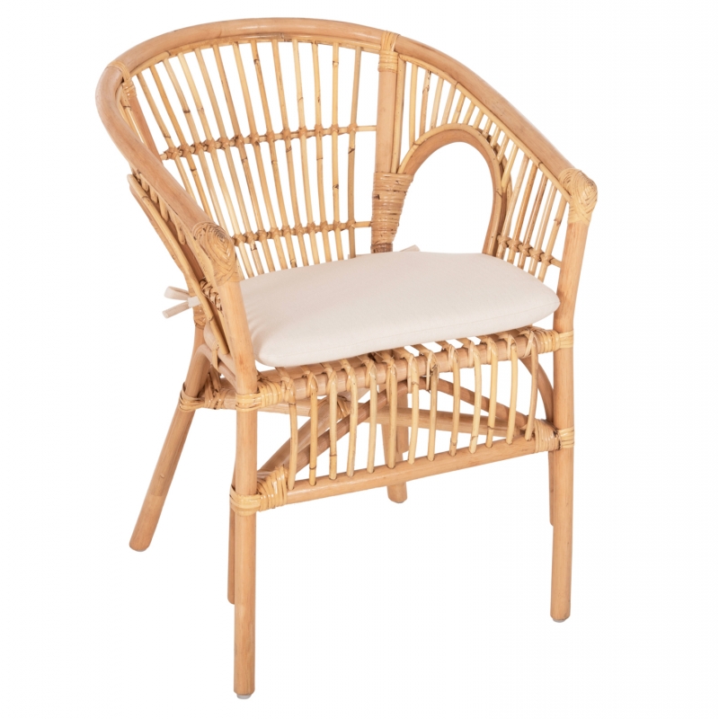 ΠΟΛΥΘΡΟΝΑ DAMPAR HM9929.04 RATTAN ΣΕ ΦΥΣΙΚΟ-ΛΕΥΚΟ ΜΑΞΙΛΑΡΙ 59x61x80Υεκ. ΠΟΛΥΘΡΟΝΑ DAMPAR HM9929.04 RATTAN ΣΕ ΦΥΣΙΚΟ-ΛΕΥΚΟ ΜΑΞΙΛΑΡΙ 59x61x80Υεκ.