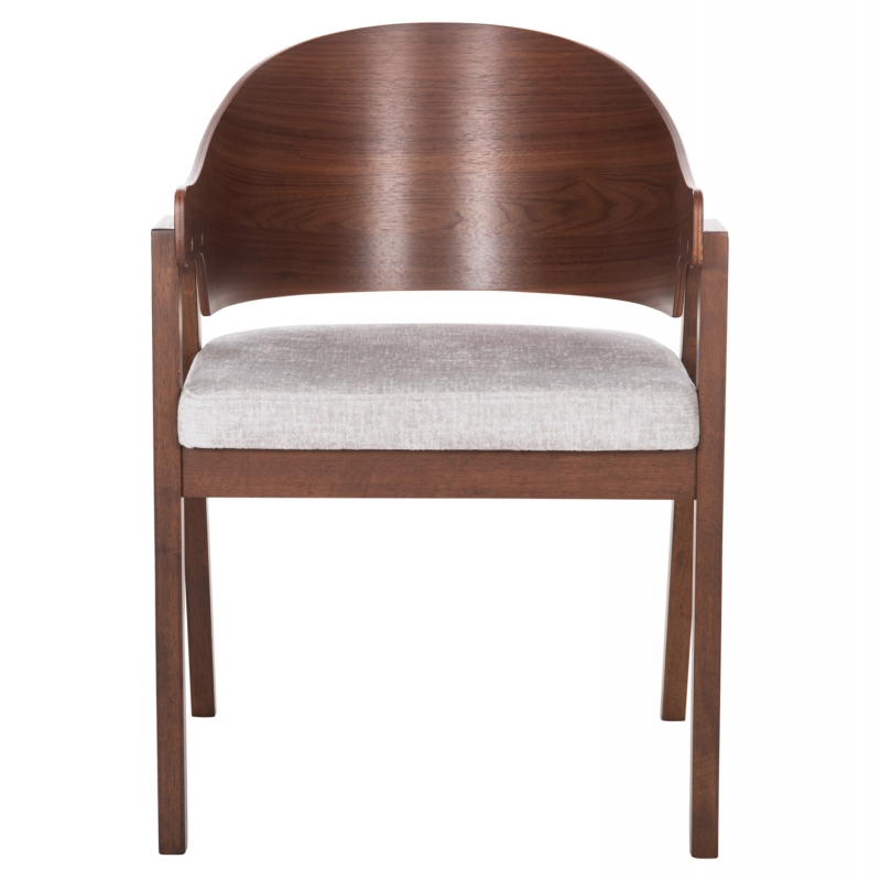 ΚΑΡΕΚΛΑ NERO HM9972 RUBBERWOOD ΣΕ ΚΑΡΥΔΙ-ΓΚΡΙ ΥΦΑΣΜΑ ΚΑΘΙΣΜΑ 56x56x78Yεκ.