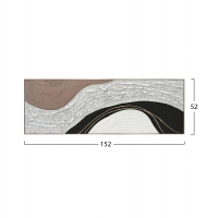 ΠΙΝΑΚΑΣ ΤΟΙΧΟΥ ABSTRACT HM4552.01 ΜΕ ΚΟΡΝΙΖΑ ΜΠΕΖ-ΚΑΜΒΑΣ- ΧΕΙΡΟΠΟΙΗΤΟΣ 152x4.5x52Υεκ. ΠΙΝΑΚΑΣ ΤΟΙΧΟΥ ABSTRACT HM4552.01 ΜΕ ΚΟΡΝΙΖΑ ΜΠΕΖ-ΚΑΜΒΑΣ- ΧΕΙΡΟΠΟΙΗΤΟΣ 152x4.5x52Υεκ.