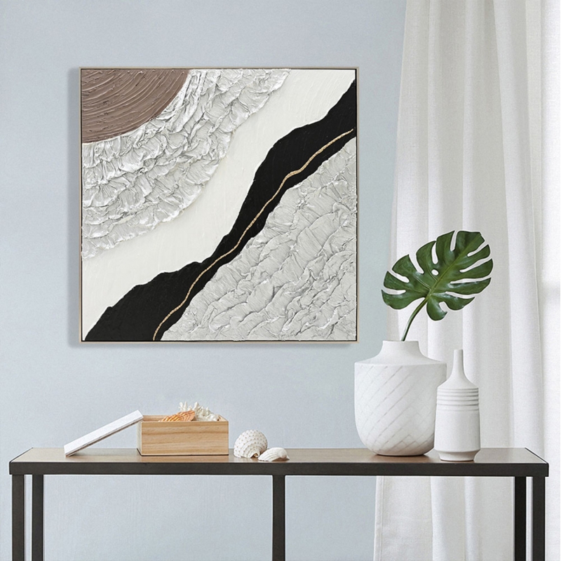 ΠΙΝΑΚΑΣ ΤΟΙΧΟΥ ABSTRACT (ΤΕΤΡΑΓΩΝΟΣ) HM4553.01 ΜΕ ΚΟΡΝΙΖΑ ΜΠΕΖ-ΚΑΜΒΑΣ 82x4.5x82Υεκ ΠΙΝΑΚΑΣ ΤΟΙΧΟΥ ABSTRACT (ΤΕΤΡΑΓΩΝΟΣ) HM4553.01 ΜΕ ΚΟΡΝΙΖΑ ΜΠΕΖ-ΚΑΜΒΑΣ 82x4.5x82Υεκ