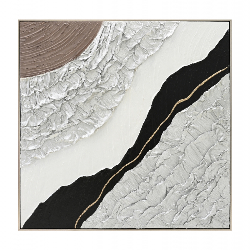 ΠΙΝΑΚΑΣ ΤΟΙΧΟΥ ABSTRACT (ΤΕΤΡΑΓΩΝΟΣ) HM4553.01 ΜΕ ΚΟΡΝΙΖΑ ΜΠΕΖ-ΚΑΜΒΑΣ 82x4.5x82Υεκ ΠΙΝΑΚΑΣ ΤΟΙΧΟΥ ABSTRACT (ΤΕΤΡΑΓΩΝΟΣ) HM4553.01 ΜΕ ΚΟΡΝΙΖΑ ΜΠΕΖ-ΚΑΜΒΑΣ 82x4.5x82Υεκ