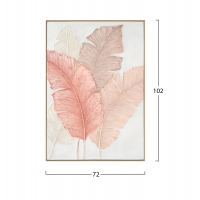 ΠΙΝΑΚΑΣ TOIXOY TROPICO HM4556 ΜΕ ΚΟΡΝΙΖΑ ΜΠΕΖ-ΚΑΜΒΑΣ-ΠΛΑΤΙΑ ΦΥΛΛΑ 72x4,5x102Υεκ. ΠΙΝΑΚΑΣ TOIXOY TROPICO HM4556 ΜΕ ΚΟΡΝΙΖΑ ΜΠΕΖ-ΚΑΜΒΑΣ-ΠΛΑΤΙΑ ΦΥΛΛΑ 72x4,5x102Υεκ.