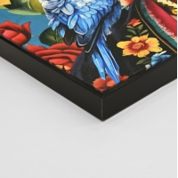 ΠΙΝΑΚΑΣ TOIXOY PARROTS HM4567 ΜΕ ΚΟΡΝΙΖΑ ΜΑΥΡΗ-ΚΑΜΒΑΣ ΕΚΤΥΠΩΣΗ 82x4,5x82Υεκ. ΠΙΝΑΚΑΣ TOIXOY PARROTS HM4567 ΜΕ ΚΟΡΝΙΖΑ ΜΑΥΡΗ-ΚΑΜΒΑΣ ΕΚΤΥΠΩΣΗ 82x4,5x82Υεκ.