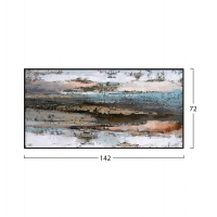 ΠΙΝΑΚΑΣ ΤΟΙΧΟΥ SEDIMENT HM4575.02 ΜΕ ΚΟΡΝΙΖΑ ΜΑΥΡΗ-ΚΑΜΒΑΣ 142x4.5x72Υεκ ΠΙΝΑΚΑΣ ΤΟΙΧΟΥ SEDIMENT HM4575.02 ΜΕ ΚΟΡΝΙΖΑ ΜΑΥΡΗ-ΚΑΜΒΑΣ 142x4.5x72Υεκ