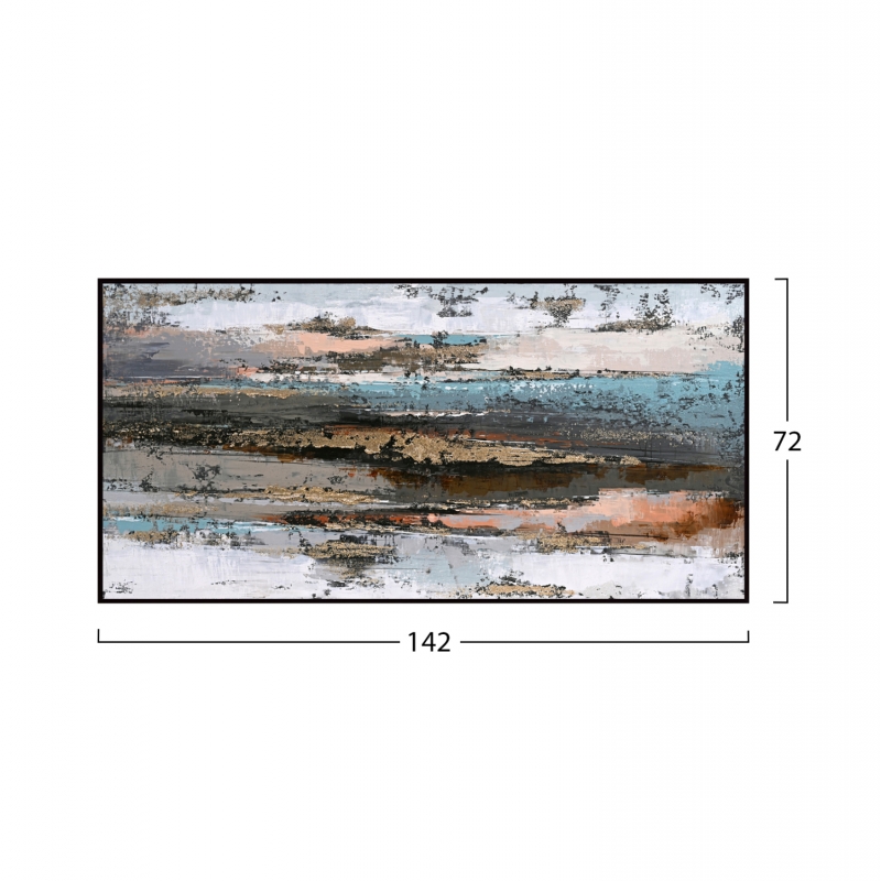 ΠΙΝΑΚΑΣ ΤΟΙΧΟΥ SEDIMENT HM4575.02 ΜΕ ΚΟΡΝΙΖΑ ΜΑΥΡΗ-ΚΑΜΒΑΣ 142x4.5x72Υεκ ΠΙΝΑΚΑΣ ΤΟΙΧΟΥ SEDIMENT HM4575.02 ΜΕ ΚΟΡΝΙΖΑ ΜΑΥΡΗ-ΚΑΜΒΑΣ 142x4.5x72Υεκ
