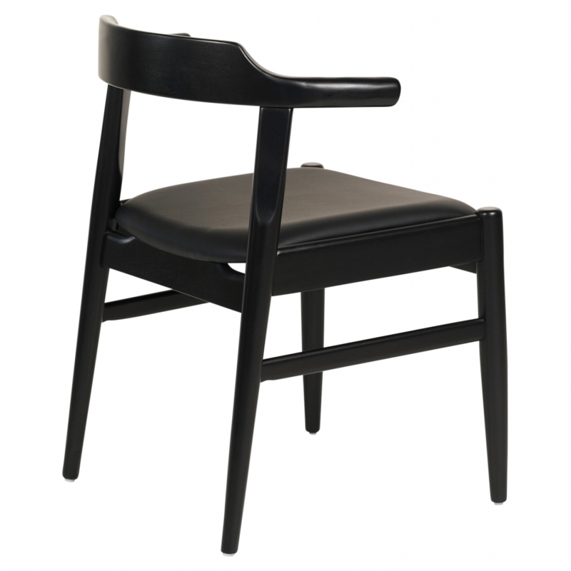 ΠΟΛΥΘΡΟΝΑ ΤΡΑΠΕΖΑΡΙΑΣ CERSEI HM9946.02 RUBBERWOOD & PU ΣΕ ΜΑΥΡΟ 57x54x74Υεκ ΠΟΛΥΘΡΟΝΑ ΤΡΑΠΕΖΑΡΙΑΣ CERSEI HM9946.02 RUBBERWOOD & PU ΣΕ ΜΑΥΡΟ 57x54x74Υεκ