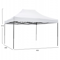 ΚΙΟΣΚΙ/GAZEBO MATTHEW HM6311 ΠΤΥΣΣΟΜΕΝΟ-ΣΚΕΛΕΤΟΣ ΜΕΤΑΛ.ΜΑΥΡΟΣ-ΛΕΥΚΟ ΥΦΑΣΜΑ 3x4,5x3,10Yμ ΚΙΟΣΚΙ/GAZEBO MATTHEW HM6311 ΠΤΥΣΣΟΜΕΝΟ-ΣΚΕΛΕΤΟΣ ΜΕΤΑΛ.ΜΑΥΡΟΣ-ΛΕΥΚΟ ΥΦΑΣΜΑ 3x4,5x3,10Yμ