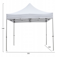 GAZEBO ΕΠΑΓΓΕΛΜΑΤΙΚΟ ΒΑΡΕΩΣ ΤΥΠΟΥ CRESSEN HM6305 ΠΤΥΣΣΟΜΕΝΟ ΑΛΟΥΜΙΝΙΟΥ 3x3x3,4Y GAZEBO ΕΠΑΓΓΕΛΜΑΤΙΚΟ ΒΑΡΕΩΣ ΤΥΠΟΥ CRESSEN HM6305 ΠΤΥΣΣΟΜΕΝΟ ΑΛΟΥΜΙΝΙΟΥ 3x3x3,4Y