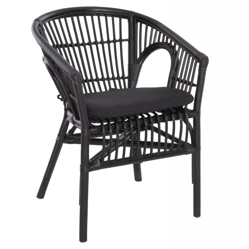ΠΟΛΥΘΡΟΝΑ DAMPAR HM9929.03 RATTAN & ΜΑΞΙΛΑΡΙ ΣΕ ΜΑΥΡΟ 58x63x79Υεκ. ΠΟΛΥΘΡΟΝΑ DAMPAR HM9929.03 RATTAN & ΜΑΞΙΛΑΡΙ ΣΕ ΜΑΥΡΟ 58x63x79Υεκ.