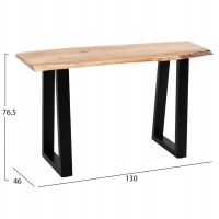 ΚΟΝΣΟΛΑ SOFIA SLIM HM8503.21 ΜΑΣΙΦ ΞΥΛΟ ΑΚΑΚΙΑΣ ΦΥΣΙΚΟ ΑΝΟΙΧΤΟ 130x46x76,5Υεκ. ΚΟΝΣΟΛΑ SOFIA SLIM HM8503.21 ΜΑΣΙΦ ΞΥΛΟ ΑΚΑΚΙΑΣ ΦΥΣΙΚΟ ΑΝΟΙΧΤΟ 130x46x76,5Υεκ.