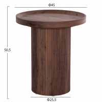 ΒΟΗΘΗΤΙΚΟ ΤΡΑΠΕΖΙ MARGON HM18027 MDF ΣΕ ΣΚΟΥΡΟ ΚΑΦΕ ΞΥΛΟΥ Φ45x50,5Υεκ. ΒΟΗΘΗΤΙΚΟ ΤΡΑΠΕΖΙ MARGON HM18027 MDF ΣΕ ΣΚΟΥΡΟ ΚΑΦΕ ΞΥΛΟΥ Φ45x50,5Υεκ.