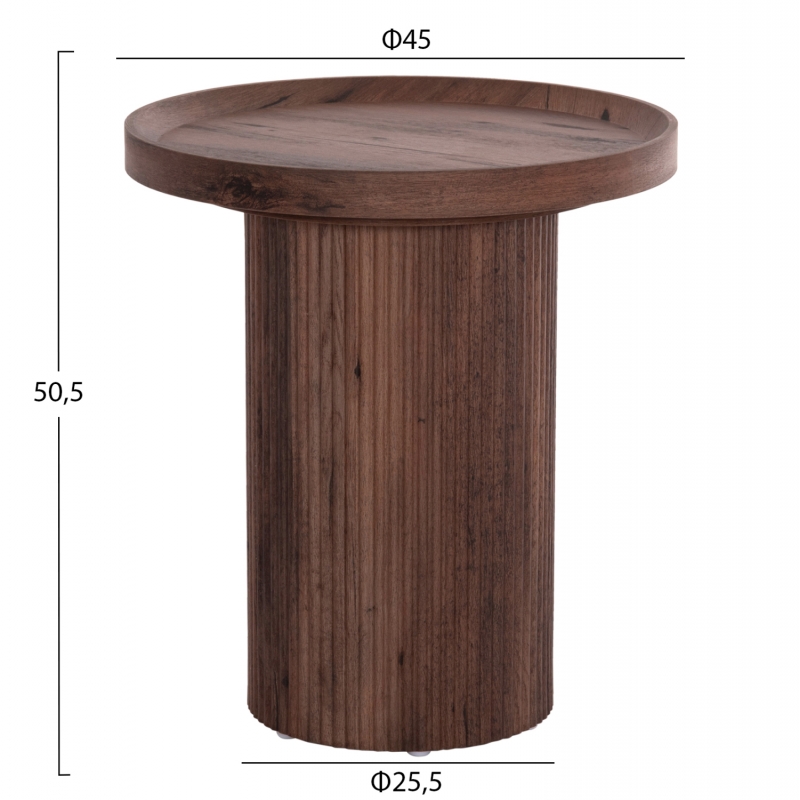 ΒΟΗΘΗΤΙΚΟ ΤΡΑΠΕΖΙ MARGON HM18027 MDF ΣΕ ΣΚΟΥΡΟ ΚΑΦΕ ΞΥΛΟΥ Φ45x50,5Υεκ. ΒΟΗΘΗΤΙΚΟ ΤΡΑΠΕΖΙ MARGON HM18027 MDF ΣΕ ΣΚΟΥΡΟ ΚΑΦΕ ΞΥΛΟΥ Φ45x50,5Υεκ.