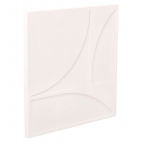 ΠΙΝΑΚΑΣ ΤΕΤΡΑΓΩΝΟΣ ΣΕΙΡΑ SANTORINI HM4508 MDF ΣΕ ΥΠΟΛΕΥΚΟ ΧΡΩΜΑ 80x4(πάχος)x80Υεκ.