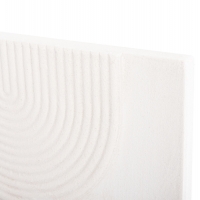 ΠΙΝΑΚΑΣ ΟΡΘΟΓΩΝΙΟΣ ΣΕΙΡΑ SANTORINI HM4523 MDF ΣΕ ΥΠΟΛΕΥΚΟ ΧΡΩΜΑ 60x4(πάχος)x80Υεκ.