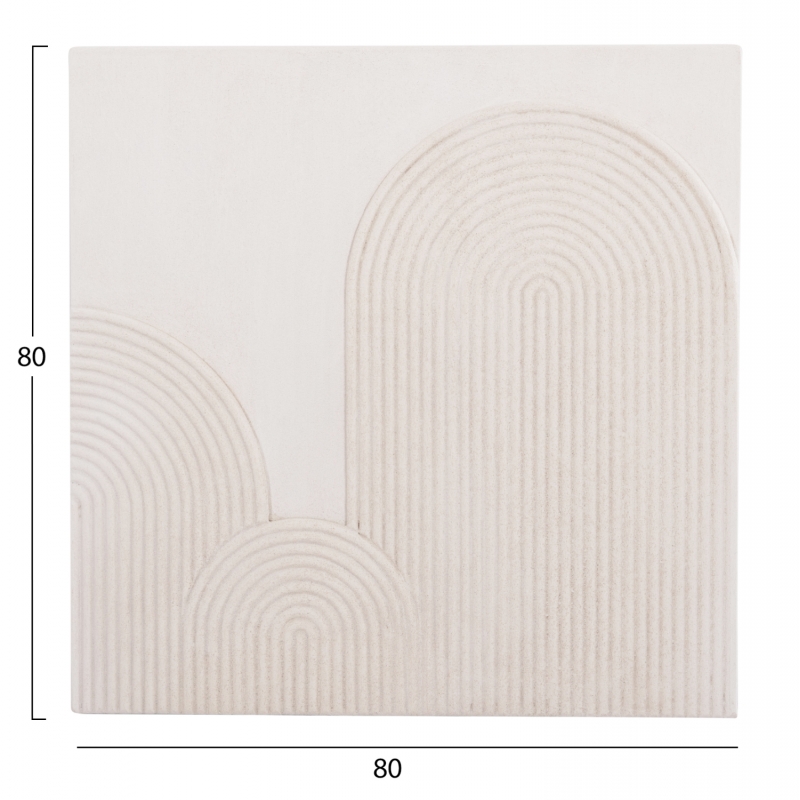 ΠΙΝΑΚΑΣ ΤΕΤΡΑΓΩΝΟΣ ΣΕΙΡΑ SANTORINI HM4517 MDF ΣΕ ΥΠΟΛΕΥΚΟ ΧΡΩΜΑ 80x4,5(πάχος)x80Υεκ. ΠΙΝΑΚΑΣ ΤΕΤΡΑΓΩΝΟΣ ΣΕΙΡΑ SANTORINI HM4517 MDF ΣΕ ΥΠΟΛΕΥΚΟ ΧΡΩΜΑ 80x4,5(πάχος)x80Υεκ.
