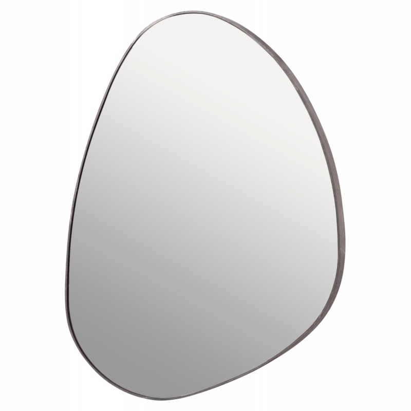 ΚΑΘΡΕΠΤΗΣ ΤΟΙΧΟΥ IRREGU HM4487.02 ΜΕ ΠΛΑΙΣΙΟ MDF ΣΕ GREY MARBLE ΧΡΩΜΑ 60x80Υεκ.