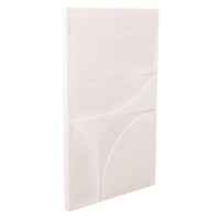 ΠΙΝΑΚΑΣ ΣΕΙΡΑ SANTORINI HM4505 MDF ΣΕ ΥΠΟΛΕΥΚΟ ΧΡΩΜΑ 80x4(πάχος)x120Υεκ.