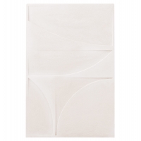 ΠΙΝΑΚΑΣ ΣΕΙΡΑ SANTORINI HM4505 MDF ΣΕ ΥΠΟΛΕΥΚΟ ΧΡΩΜΑ 80x4(πάχος)x120Υεκ.