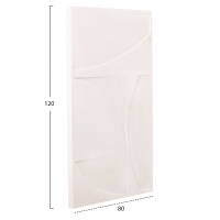 ΠΙΝΑΚΑΣ ΣΕΙΡΑ SANTORINI HM4506 MDF ΣΕ ΥΠΟΛΕΥΚΟ ΧΡΩΜΑ 80x4(πάχος)x120Υεκ. ΠΙΝΑΚΑΣ ΣΕΙΡΑ SANTORINI HM4506 MDF ΣΕ ΥΠΟΛΕΥΚΟ ΧΡΩΜΑ 80x4(πάχος)x120Υεκ.