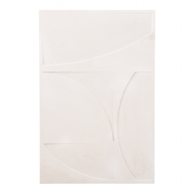 ΠΙΝΑΚΑΣ ΣΕΙΡΑ SANTORINI HM4506 MDF ΣΕ ΥΠΟΛΕΥΚΟ ΧΡΩΜΑ 80x4(πάχος)x120Υεκ.