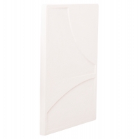 ΠΙΝΑΚΑΣ ΟΡΘΟΓΩΝΙΟΣ ΣΕΙΡΑ SANTORINI HM4509 MDF ΥΠΟΛΕΥΚΟ ΧΡΩΜΑ 60x4(πάχος)x80Υεκ.