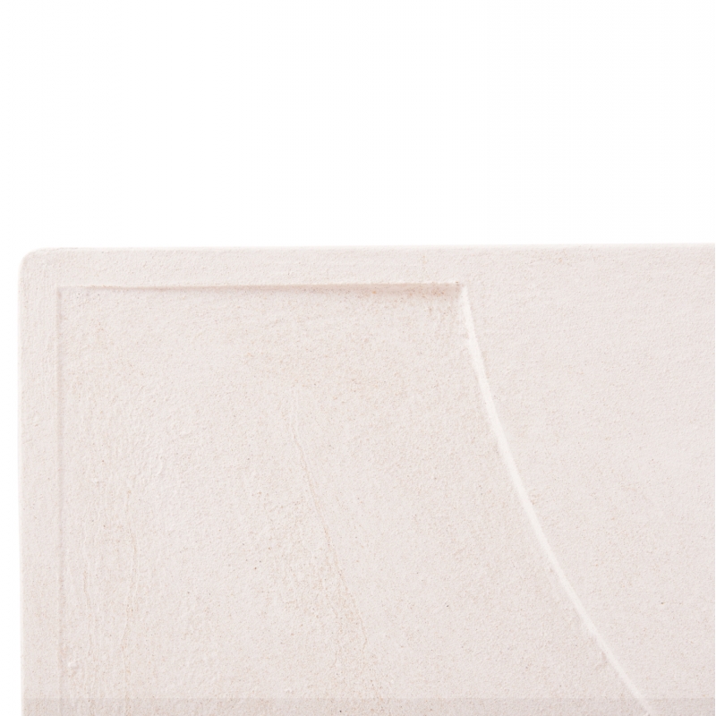 ΠΙΝΑΚΑΣ ΟΡΘΟΓΩΝΙΟΣ ΣΕΙΡΑ SANTORINI HM4509 MDF ΥΠΟΛΕΥΚΟ ΧΡΩΜΑ 60x4(πάχος)x80Υεκ.
