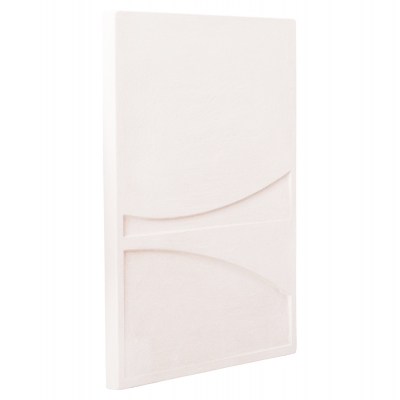 ΠΙΝΑΚΑΣ ΟΡΘΟΓΩΝΙΟΣ ΣΕΙΡΑ SANTORINI HM4510 MDF ΣΕ ΥΠΟΛΕΥΚΟ ΧΡΩΜΑ 60x4(πάχος)x80Υεκ.