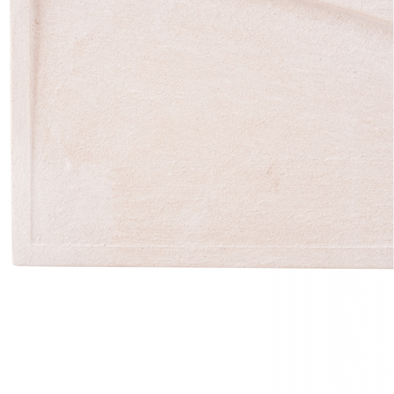 ΠΙΝΑΚΑΣ ΟΡΘΟΓΩΝΙΟΣ ΣΕΙΡΑ SANTORINI HM4510 MDF ΣΕ ΥΠΟΛΕΥΚΟ ΧΡΩΜΑ 60x4(πάχος)x80Υεκ.