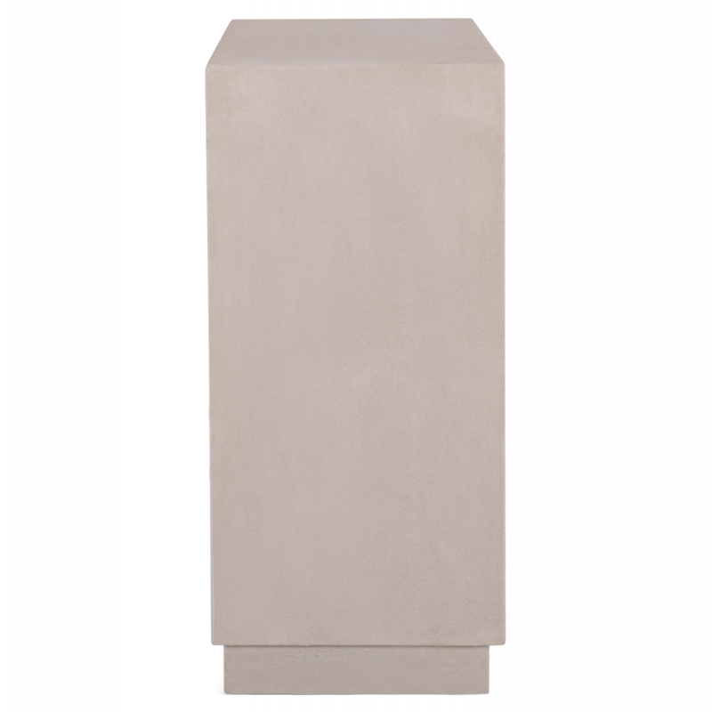 ΜΠΟΥΦΕΣ ΣΕΙΡΑ SANTORINI HM18046 MDF ΣΕ ΥΠΟΛΕΥΚΟ ΧΡΩΜΑ-2 ΣΥΡΤΑΡΙΑ & 2 ΠΟΡΤΕΣ 107x38x82,5Υεκ.