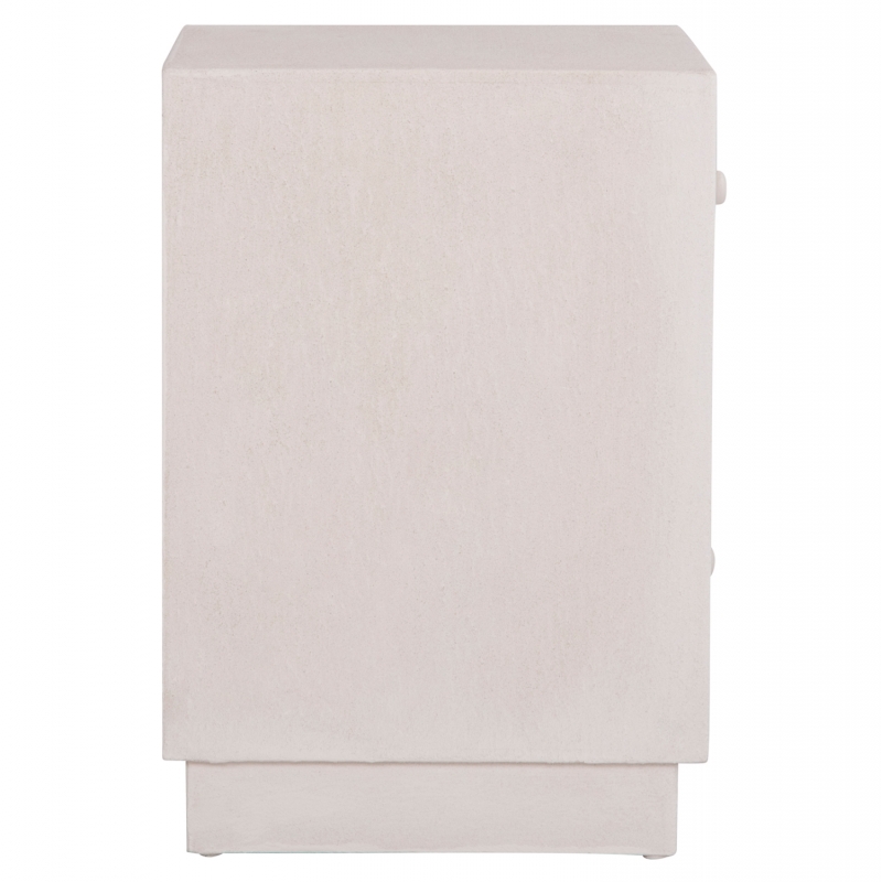 ΚΟΜΟΔΙΝΟ ΣΕΙΡΑ SANTORINI HM18047 MDF ΣΕ ΥΠΟΛΕΥΚΟ ΧΡΩΜΑ-3 ΣΥΡΤΑΡIA 48x38x55,5Υεκ.