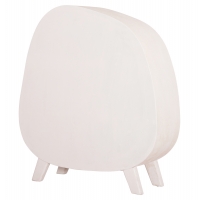 ΡΑΦΙΕΡΑ ΣΕΙΡΑ SANTORINI HM18060.01 MDF ΣΕ ΥΠΟΛΕΥΚΟ ΧΡΩΜΑ 120x38x133Υεκ.