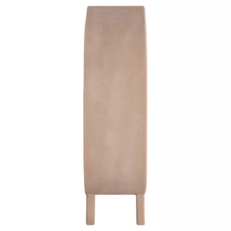 ΡΑΦΙΕΡΑ ΣΕΙΡΑ SANTORINI HM18060.02 MDF ΣΕ ΚΑΦΕ ΧΡΩΜΑ 120x38x133Υεκ.