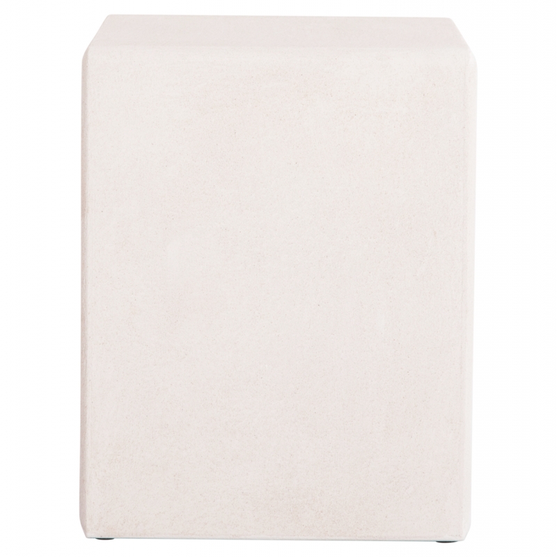 ΤΡΑΠΕΖΙ ΣΑΛΟΝΙΟΥ ΣΕΙΡΑ SANTORINI HM18070 MDF ΣΕ ΥΠΟΛΕΥΚΟ ΧΡΩΜΑ 48x38x48,5Υεκ.