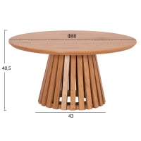 ΤΡΑΠΕΖΙ ΣΑΛΟΝΙΟΥ TALBERT HM18024 MDF ΣΕ ΑΝΟΙΧΤΟ ΦΥΣΙΚΟ ΞΥΛΟΥ Φ80x40,5Υεκ. ΤΡΑΠΕΖΙ ΣΑΛΟΝΙΟΥ TALBERT HM18024 MDF ΣΕ ΑΝΟΙΧΤΟ ΦΥΣΙΚΟ ΞΥΛΟΥ Φ80x40,5Υεκ.