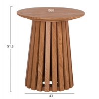 ΤΡΑΠΕΖΑΚΙ ΒΟΗΘΗΤΙΚΟ TALBERT HM18025 MDF ΣΕ ΦΥΣΙΚΟ ΞΥΛΟΥ Φ45x50,5Υεκ. ΤΡΑΠΕΖΑΚΙ ΒΟΗΘΗΤΙΚΟ TALBERT HM18025 MDF ΣΕ ΦΥΣΙΚΟ ΞΥΛΟΥ Φ45x50,5Υεκ.