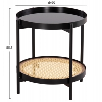 ΒΟΗΘΗΤΙΚΟ ΤΡΑΠΕΖΙ SEITZ HM18031 ΓΥΑΛΙ TOP-ΜΕΤΑΛΛΟ-RATTAN ΣΕ ΦΥΣΙΚΟ Φ50x55,5Υεκ. ΒΟΗΘΗΤΙΚΟ ΤΡΑΠΕΖΙ SEITZ HM18031 ΓΥΑΛΙ TOP-ΜΕΤΑΛΛΟ-RATTAN ΣΕ ΦΥΣΙΚΟ Φ50x55,5Υεκ.