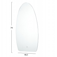 ΚΑΘΡΕΠΤΗΣ TOIXOY ΣΕΙΡΑ TORCH HM4496 ΧΩΡΙΣ ΠΛΑΙΣΙΟ-LED ΟΠΙΣΘΙΟΣ ΦΩΤΙΣΜΟΣ 48,5x79Υεκ. ΚΑΘΡΕΠΤΗΣ TOIXOY ΣΕΙΡΑ TORCH HM4496 ΧΩΡΙΣ ΠΛΑΙΣΙΟ-LED ΟΠΙΣΘΙΟΣ ΦΩΤΙΣΜΟΣ 48,5x79Υεκ.