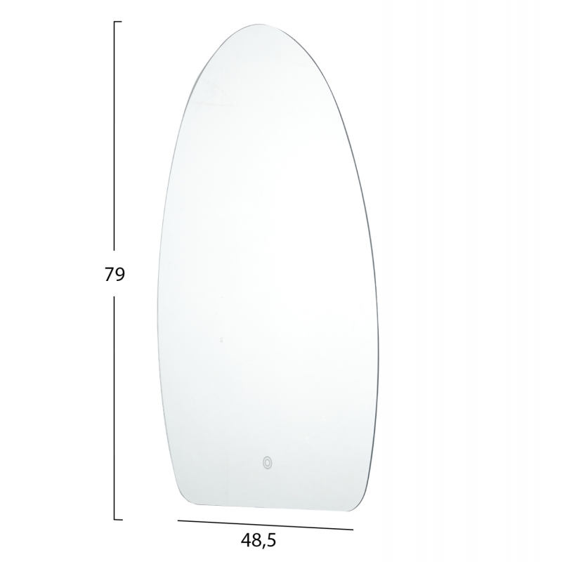 ΚΑΘΡΕΠΤΗΣ TOIXOY ΣΕΙΡΑ TORCH HM4496 ΧΩΡΙΣ ΠΛΑΙΣΙΟ-LED ΟΠΙΣΘΙΟΣ ΦΩΤΙΣΜΟΣ 48,5x79Υεκ. ΚΑΘΡΕΠΤΗΣ TOIXOY ΣΕΙΡΑ TORCH HM4496 ΧΩΡΙΣ ΠΛΑΙΣΙΟ-LED ΟΠΙΣΘΙΟΣ ΦΩΤΙΣΜΟΣ 48,5x79Υεκ.